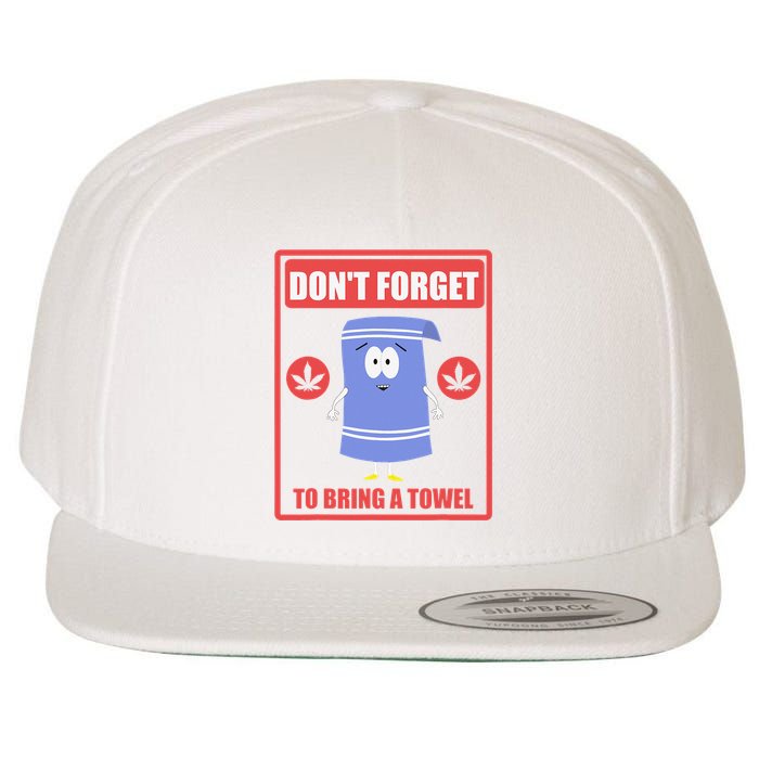 Dont Forget To Bring A Towel Funny Wool Snapback Cap