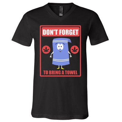 South Park Don't Forget To Bring A Towel V-Neck T-Shirt