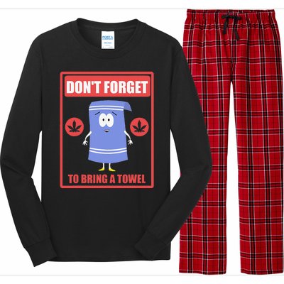 South Park Don't Forget To Bring A Towel Long Sleeve Pajama Set