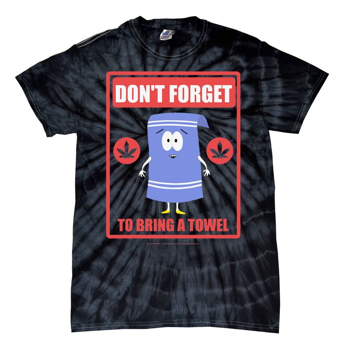 South Park Don't Forget To Bring A Towel Tie-Dye T-Shirt