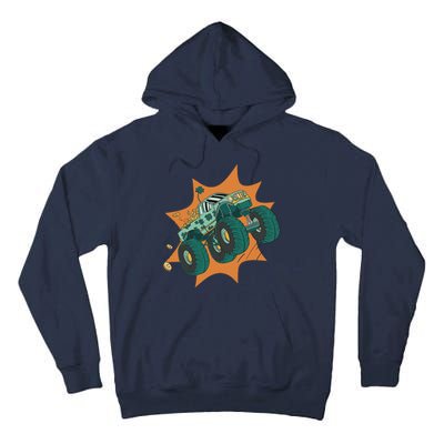 St Patrick's Day Monster Truck Tall Hoodie