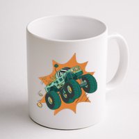 St Patrick's Day Monster Truck Coffee Mug