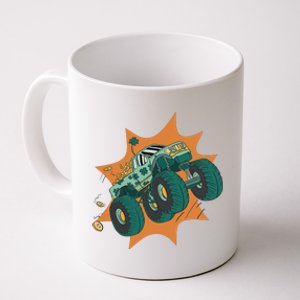 St Patrick's Day Monster Truck Coffee Mug