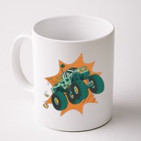 St Patrick's Day Monster Truck Coffee Mug