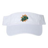 St Patrick's Day Monster Truck Valucap Bio-Washed Visor