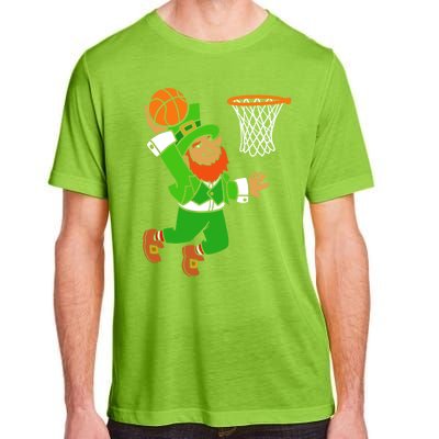 St Patrick's Day Leprechaun Basketball Dunk Sports Costume Gift Adult ChromaSoft Performance T-Shirt