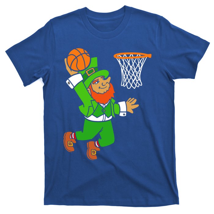 St Patrick's Day Leprechaun Basketball Dunk Sports Costume Gift T-Shirt