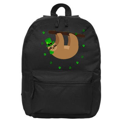 Saint Patrick's Day For Sloth Lovers Women 16 in Basic Backpack