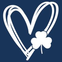 St Patrick's Day Clover Heart Infant Baby Jersey Bodysuit