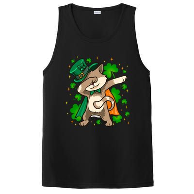 St Patricks Day Catricks Cat Shenanigans Gift PosiCharge Competitor Tank