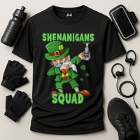 St Patricks Day Dabbing Leprechaun Funny Dab Dance Performance Shirt
