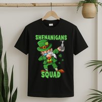 St Patricks Day Dabbing Leprechaun Funny Dab Dance T-Shirt
