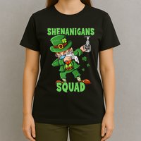 St Patricks Day Dabbing Leprechaun Funny Dab Dance T-Shirt