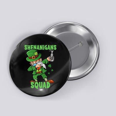St Patricks Day Dabbing Leprechaun Funny Dab Dance Button
