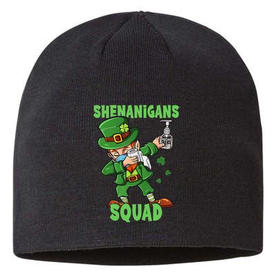 St Patricks Day Dabbing Leprechaun Funny Dab Dance Sustainable Beanie