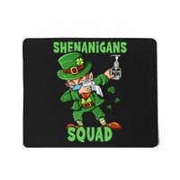 St Patricks Day Dabbing Leprechaun Funny Dab Dance Mousepad