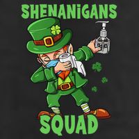 St Patricks Day Dabbing Leprechaun Funny Dab Dance Trucker Hat