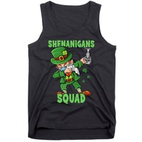 St Patricks Day Dabbing Leprechaun Funny Dab Dance Tank Top