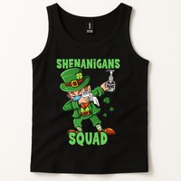 St Patricks Day Dabbing Leprechaun Funny Dab Dance Tank Top