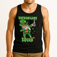 St Patricks Day Dabbing Leprechaun Funny Dab Dance Tank Top