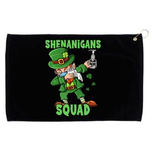 St Patricks Day Dabbing Leprechaun Funny Dab Dance Grommeted Golf Towel