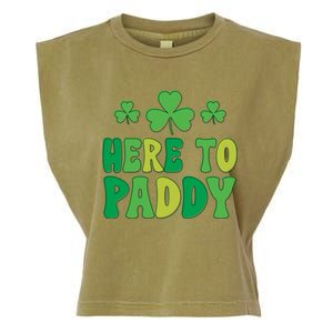 St Patricks Day Here Gift Garment-Dyed Women's Muscle Tee