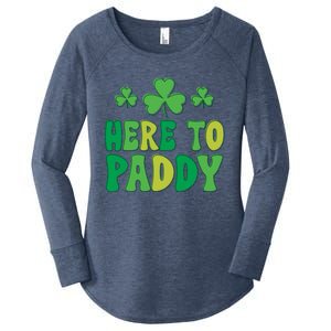 St Patricks Day Here Gift Women's Perfect Tri Tunic Long Sleeve Shirt