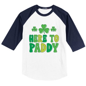 St Patricks Day Here Gift Baseball Sleeve Shirt