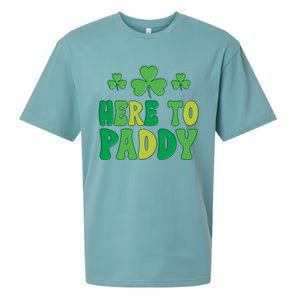 St Patricks Day Here Gift Sueded Cloud Jersey T-Shirt