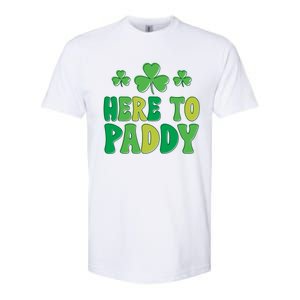 St Patricks Day Here Gift Softstyle CVC T-Shirt