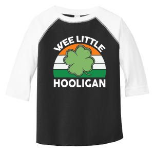 St Patricks Day Wee Little Hooligan Toddler Fine Jersey T-Shirt