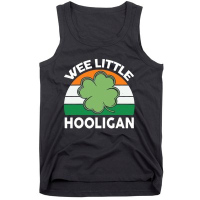 St Patricks Day Wee Little Hooligan Tank Top