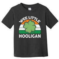 St Patricks Day Wee Little Hooligan Toddler T-Shirt