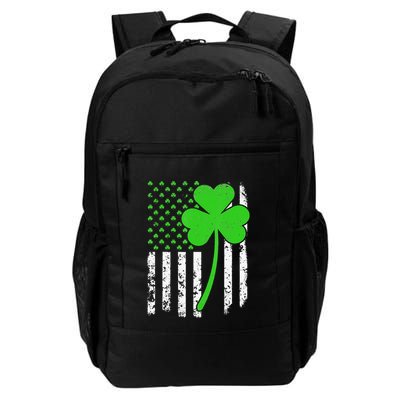 St. Patrick's Day Irish American Flag Shamrock Backpack