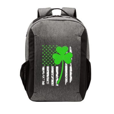 St. Patrick's Day Irish American Flag Shamrock Vector Backpack