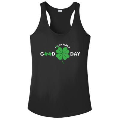 St Patricks Day Today Was A Good Day Ladies PosiCharge Competitor Racerback Tank