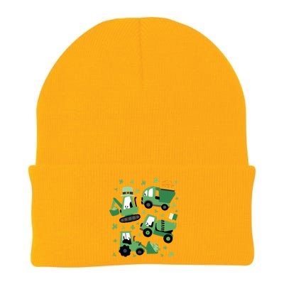 St Patrick's Day Construction Knit Cap Winter Beanie