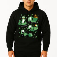 St Patrick's Day Construction Hoodie