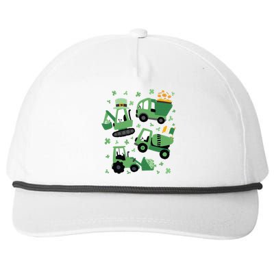 St Patrick's Day Construction Snapback Five-Panel Rope Hat