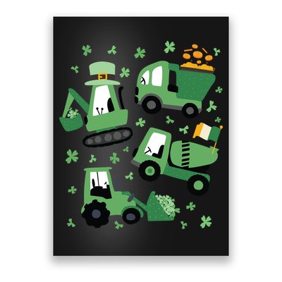 St Patrick's Day Construction Poster