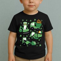 St Patrick's Day Construction Toddler T-Shirt
