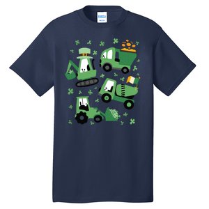 St Patrick's Day Construction Tall T-Shirt