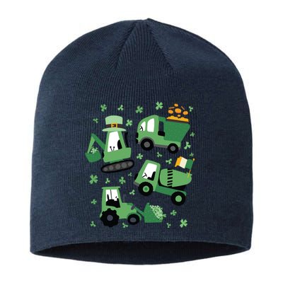 St Patrick's Day Construction Sustainable Beanie