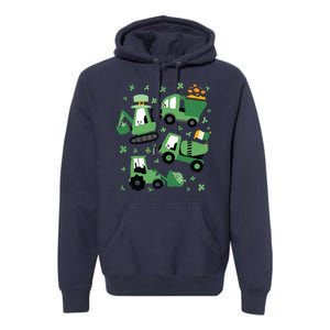 St Patrick's Day Construction Premium Hoodie