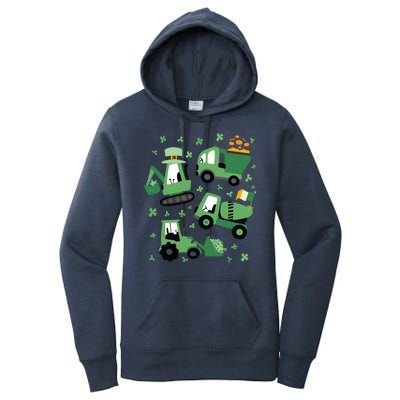 St Patrick's Day Construction Women's Pullover Hoodie