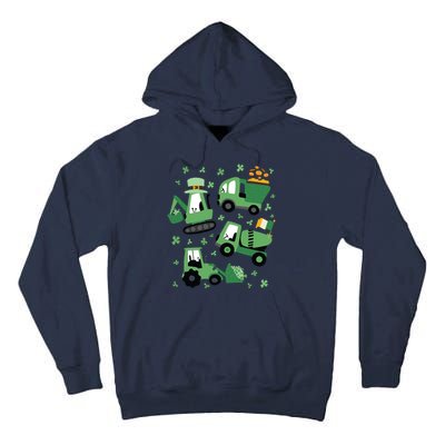 St Patrick's Day Construction Tall Hoodie