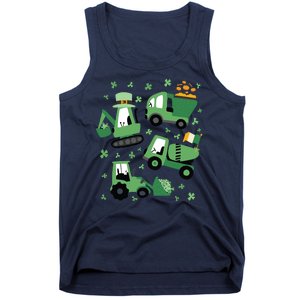 St Patrick's Day Construction Tank Top