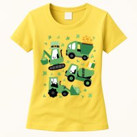 St Patrick's Day Construction Womens T-Shirt