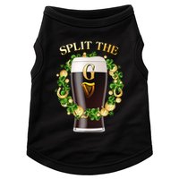 St Patricks Day Split the G Beer Lover Doggie Tank