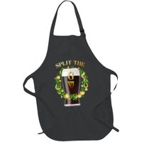 St Patricks Day Split the G Beer Lover Apron